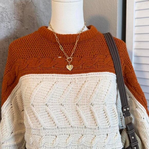 Preppy Soft & Cozy Multicolored Striped Sweater - Picture 6 of 8